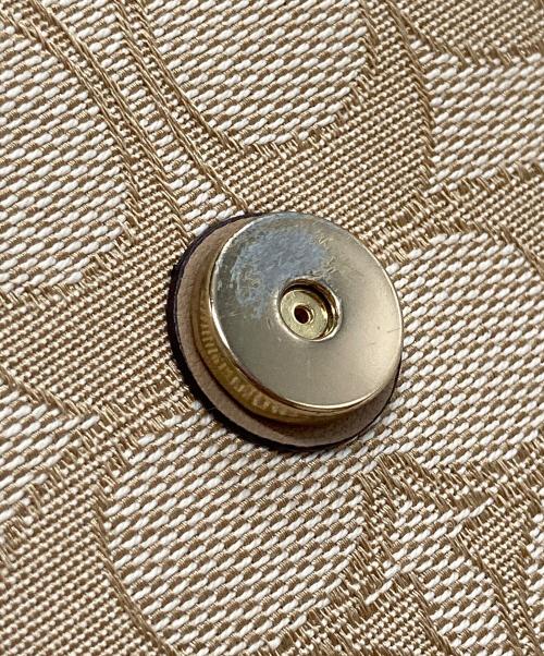 COACH（コーチ）COACH (コーチ) ノース／サウス ロニー クロスボディ シグネチャー ジャカード ベージュ×アイボリーの古着・服飾アイテム