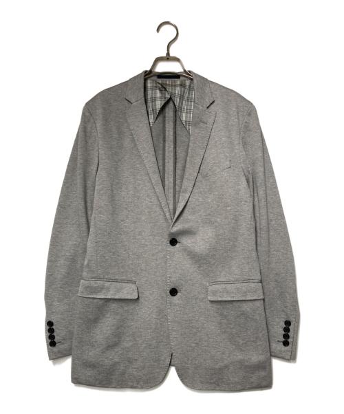 BLACK LABEL CRESTBRIDGE（ブラックレーベル クレストブリッジ）BLACK LABEL CRESTBRIDGE (ブラックレーベル クレストブリッジ) テーラードジャケット D1E10-100-06 グレー サイズ:Lの古着・服飾アイテム
