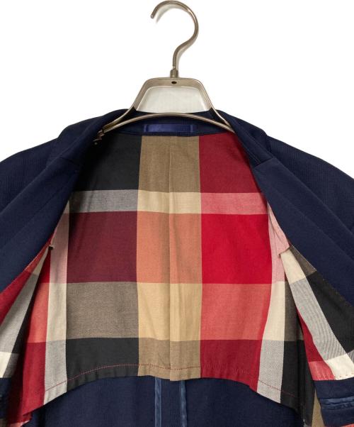 BLACK LABEL CRESTBRIDGE（ブラックレーベル クレストブリッジ）BLACK LABEL CRESTBRIDGE (ブラックレーベル クレストブリッジ) テーラードジャケット ネイビー サイズ:Lの古着・服飾アイテム