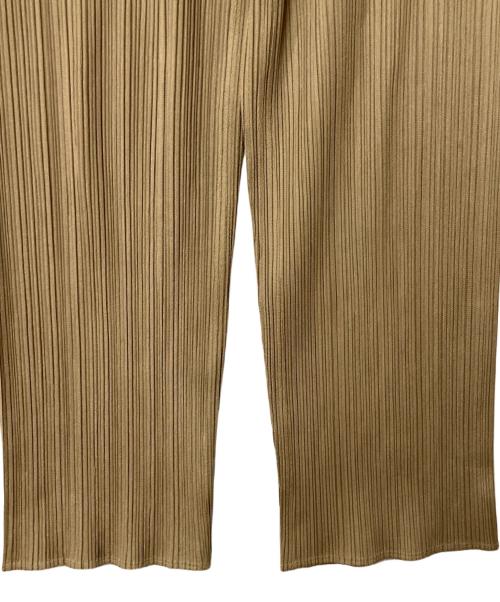 PLEATS PLEASE（プリーツプリーズ）PLEATS PLEASE (プリーツプリーズ) プリーツパンツ ベージュ サイズ:1の古着・服飾アイテム