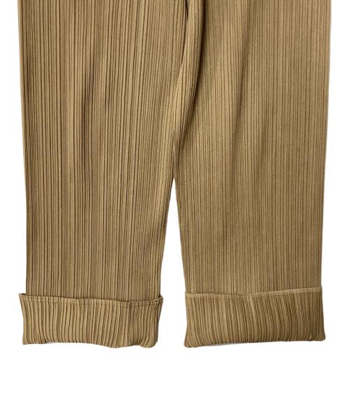 PLEATS PLEASE（プリーツプリーズ）PLEATS PLEASE (プリーツプリーズ) プリーツパンツ ベージュ サイズ:1の古着・服飾アイテム