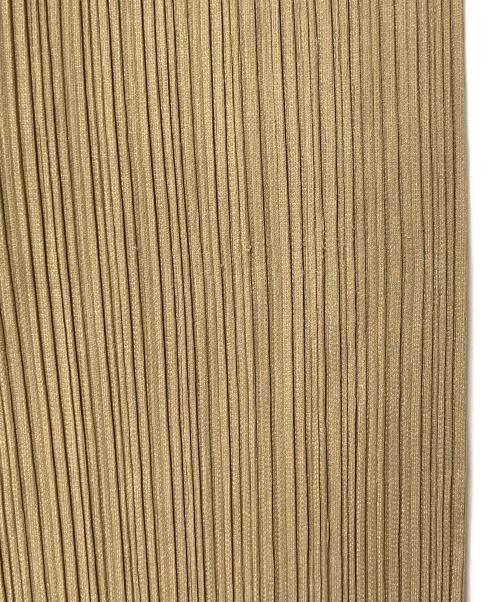 PLEATS PLEASE（プリーツプリーズ）PLEATS PLEASE (プリーツプリーズ) プリーツパンツ ベージュ サイズ:1の古着・服飾アイテム