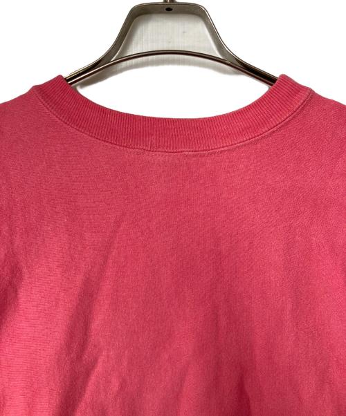 Champion REVERSE WEAVE（チャンピオン リバース ウィーブ）Champion REVERSE WEAVE (チャンピオン リバース ウィーブ) 90's 刺繍タグ 後期 クルーネックスウェット USA製 ピンク サイズ:Lの古着・服飾アイテム