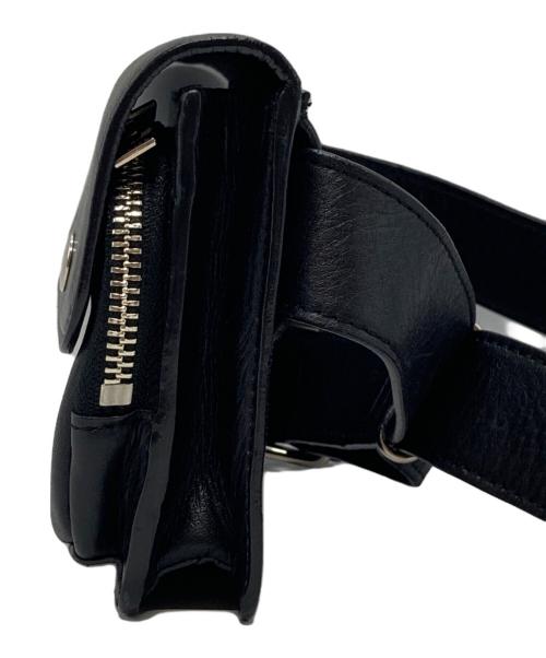 PORTER（ポーター）PORTER (ポーター) 5525gallery (ゴーゴーニーゴーギャラリー) WAIST BAG ブラックの古着・服飾アイテム