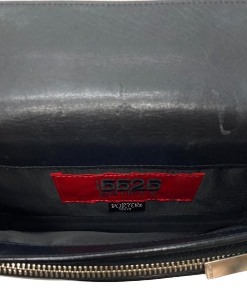 PORTER（ポーター）PORTER (ポーター) 5525gallery (ゴーゴーニーゴーギャラリー) WAIST BAG ブラックの古着・服飾アイテム