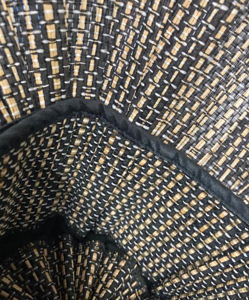 Lorna Murray（ローナマーレイ）Lorna Murray (ローナマーレイ) カプリハット ブラック×ベージュ サイズ:Sの古着・服飾アイテム