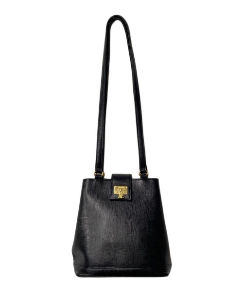 courreges（クレージュ）courreges (クレージュ) ワンショルダーバッグ ブラックの古着・服飾アイテム