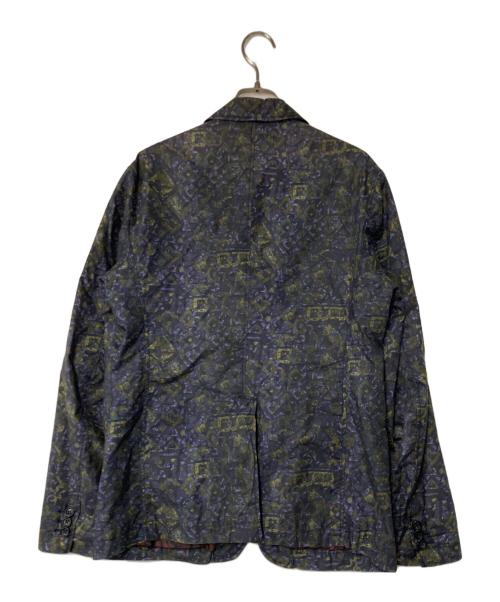 Engineered Garments（エンジニアドガーメンツ）Engineered Garments (エンジニアードガーメンツ) 総柄テーラードジャケット ネイビー サイズ:Sの古着・服飾アイテム