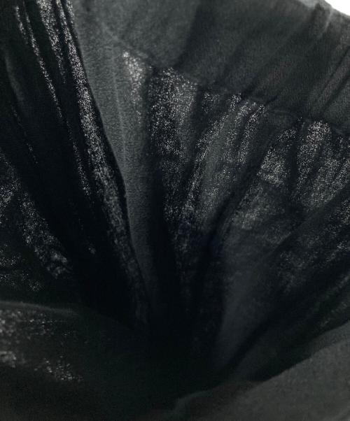 evam eva（エヴァムエヴァ）evam eva (エヴァムエヴァ) linen salopette リネンサロペット E221T105 ブラック サイズ:-の古着・服飾アイテム