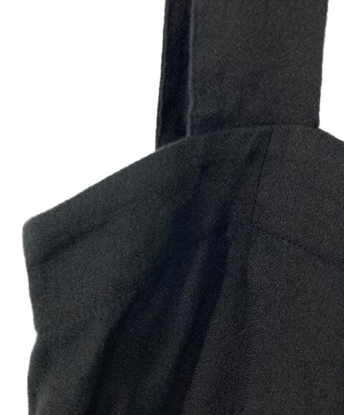 evam eva（エヴァムエヴァ）evam eva (エヴァムエヴァ) linen salopette リネンサロペット E221T105 ブラック サイズ:-の古着・服飾アイテム