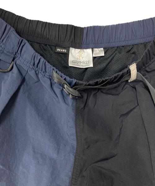 GRAMICCI（グラミチ）GRAMICCI (グラミチ) BEAMS (ビームス) ナイロンハーフパンツ ネイビー サイズ:Mの古着・服飾アイテム