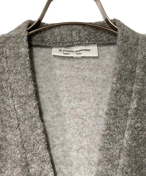 Arte Povera（アルテポーヴェラ）Arte Povera (アルテポーヴェラ) ボアフリースロングカーディガン グレー サイズ:FREEの古着・服飾アイテム