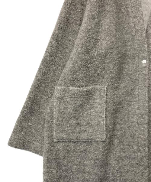 Arte Povera（アルテポーヴェラ）Arte Povera (アルテポーヴェラ) ボアフリースロングカーディガン グレー サイズ:FREEの古着・服飾アイテム