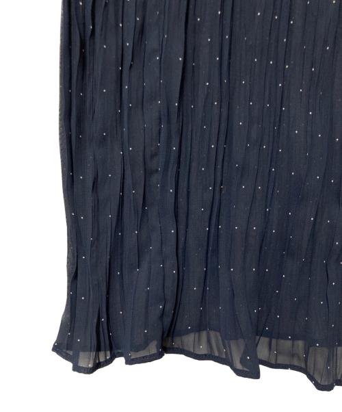 styling/ kei shirahata（スタイリング / ケイ シラハタ）styling/ kei shirahata (スタイリング / ケイ シラハタ) ドットキャミソールワンピース ネイビー サイズ:SIZE 0の古着・服飾アイテム