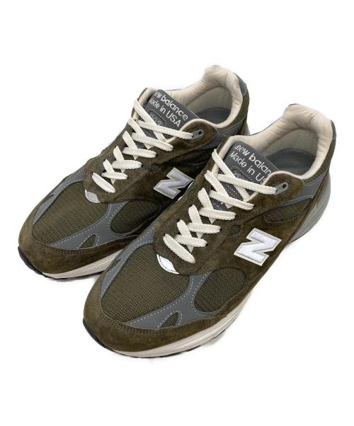 NEW BALANCE（ニューバランス）NEW BALANCE (ニューバランス) MR993MG ローカットスニーカー MOSS GREEN オリーブ サイズ:US11 29cmの古着・服飾アイテム