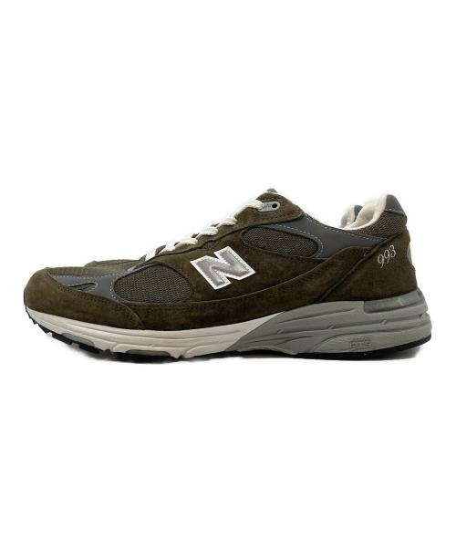 NEW BALANCE（ニューバランス）NEW BALANCE (ニューバランス) MR993MG ローカットスニーカー MOSS GREEN オリーブ サイズ:US11 29cmの古着・服飾アイテム