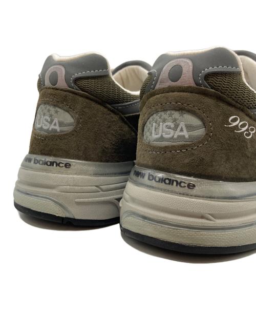 NEW BALANCE（ニューバランス）NEW BALANCE (ニューバランス) MR993MG ローカットスニーカー MOSS GREEN オリーブ サイズ:US11 29cmの古着・服飾アイテム