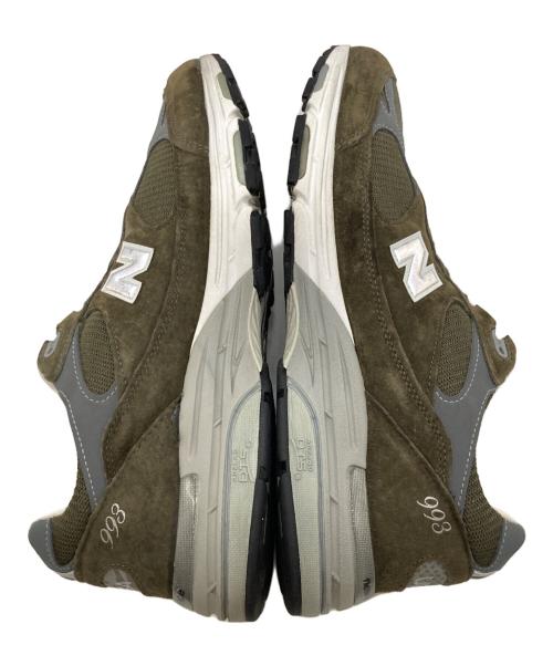 NEW BALANCE（ニューバランス）NEW BALANCE (ニューバランス) MR993MG ローカットスニーカー MOSS GREEN オリーブ サイズ:US11 29cmの古着・服飾アイテム