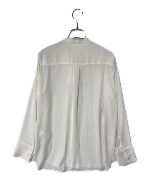 Spick and Span（スピックアンドスパン）Spick and Span (スピックアンドスパン) バックサテンリボンブラウス アイボリー サイズ:Fの古着・服飾アイテム