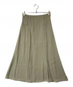 AP STUDIOエーピーストゥディオ）の古着「ベルテッドスカート」｜カーキ
