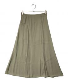 AP STUDIO（エーピーストゥディオ）の古着「ベルテッドスカート」｜カーキ