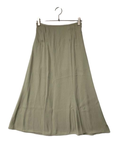 AP STUDIO（エーピーストゥディオ）AP STUDIO (エーピーストゥディオ) ベルテッドスカート カーキ サイズ:38 未使用品の古着・服飾アイテム