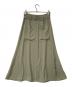 AP STUDIO (エーピーストゥディオ) ベルテッドスカート カーキ サイズ:38 未使用品：6000円