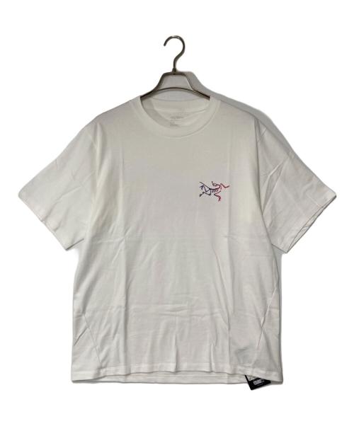 ARC'TERYX（アークテリクス）ARC'TERYX (アークテリクス) KRAGG COTTON LOGO SS M/クラッグ コットン ロゴ ショートスリーブ メンズ ホワイト サイズ:Ｍの古着・服飾アイテム