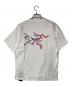 ARC'TERYX (アークテリクス) KRAGG COTTON LOGO SS M/クラッグ コットン ロゴ ショートスリーブ メンズ ホワイト サイズ:Ｍ：10000円