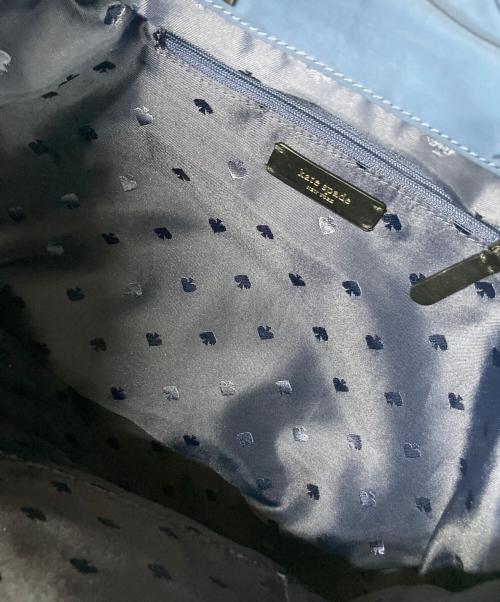Kate Spade（ケイトスペード）Kate Spade (ケイトスペード) キルティングリュック ネイビーの古着・服飾アイテム