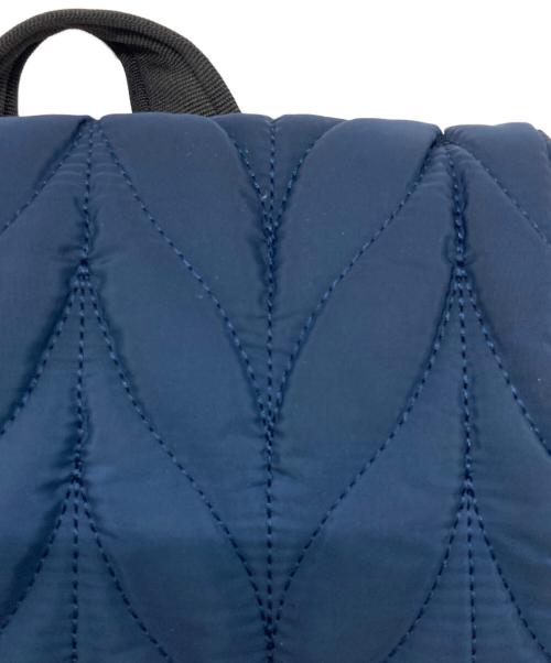 Kate Spade（ケイトスペード）Kate Spade (ケイトスペード) キルティングリュック ネイビーの古着・服飾アイテム