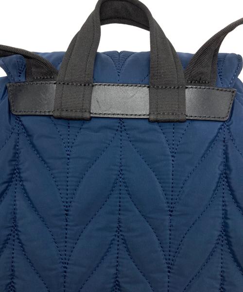 Kate Spade（ケイトスペード）Kate Spade (ケイトスペード) キルティングリュック ネイビーの古着・服飾アイテム