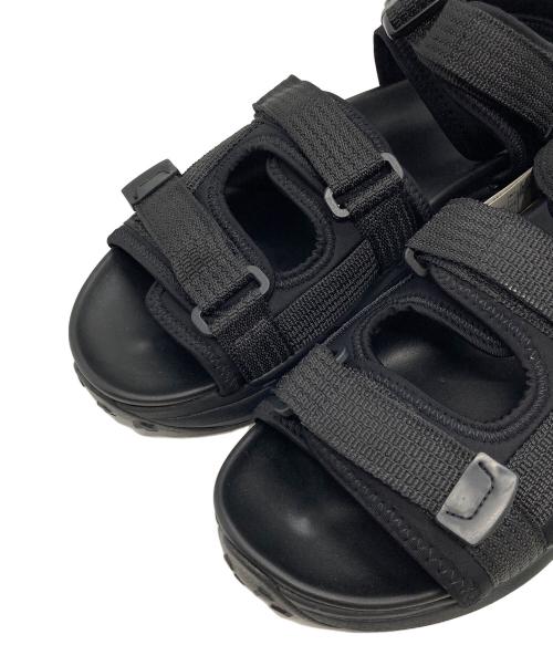 ZARA（ザラ）ZARA (ザラ) Vibram ハイキングサンダル ブラック サイズ:45 未使用品の古着・服飾アイテム