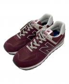 NEW BALANCEニューバランス）の古着「ローカットスニーカー」｜ボルドー