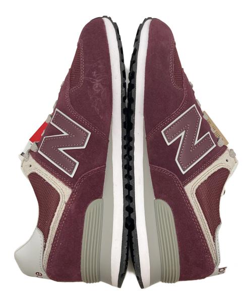 NEW BALANCE（ニューバランス）NEW BALANCE (ニューバランス) ローカットスニーカー ボルドー サイズ:30の古着・服飾アイテム