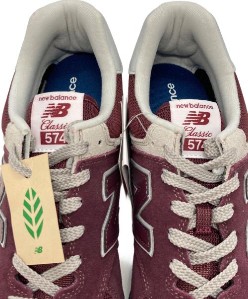 NEW BALANCE（ニューバランス）NEW BALANCE (ニューバランス) ローカットスニーカー ボルドー サイズ:30の古着・服飾アイテム