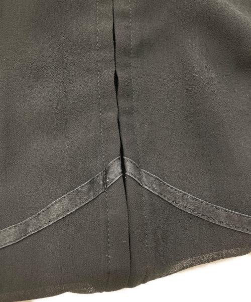 Leilian（レリアン）Leilian (レリアン) シアーシャツ ブラック サイズ:11の古着・服飾アイテム