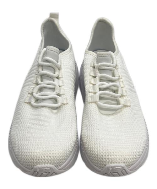 Masai Barefoot Technology（マサイ・ベアフット・テクノロジー）Masai Barefoot Technology (マサイ・ベアフット・テクノロジー) 厚底スニーカー ニット素材 高反発 ホワイト サイズ:39の古着・服飾アイテム