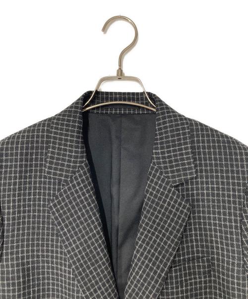 MARNI（マルニ）MARNI (マルニ) チェック柄チェスターコート ブラック サイズ:42の古着・服飾アイテム