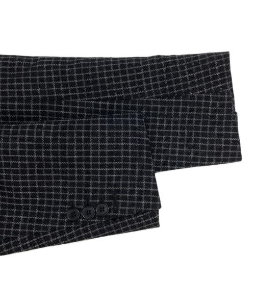 MARNI（マルニ）MARNI (マルニ) チェック柄チェスターコート ブラック サイズ:42の古着・服飾アイテム