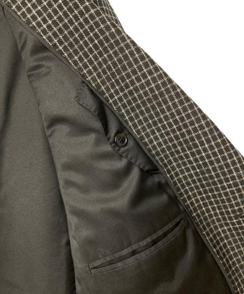 MARNI（マルニ）MARNI (マルニ) チェック柄チェスターコート ブラック サイズ:42の古着・服飾アイテム