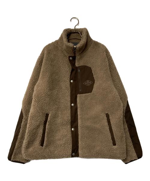 The Duffer of ST.George（ザ ダファーオブセントジョージ）The DUFFER of ST.GEORGE (ザ ダファーオブセントジョージ) ボアジャケット ブラウン サイズ:Lの古着・服飾アイテム