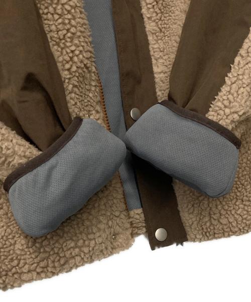 The Duffer of ST.George（ザ ダファーオブセントジョージ）The DUFFER of ST.GEORGE (ザ ダファーオブセントジョージ) ボアジャケット ブラウン サイズ:Lの古着・服飾アイテム