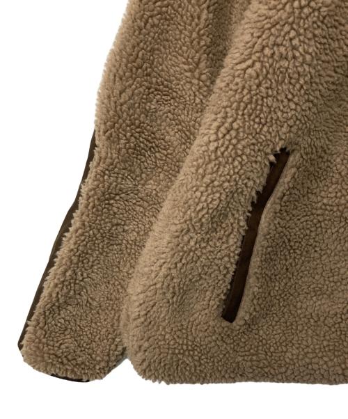 The Duffer of ST.George（ザ ダファーオブセントジョージ）The DUFFER of ST.GEORGE (ザ ダファーオブセントジョージ) ボアジャケット ブラウン サイズ:Lの古着・服飾アイテム