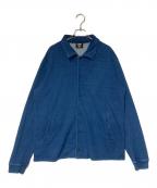 RHC Ron Hermanアールエイチシー ロンハーマン）の古着「インディゴ染め スナップボタンブルゾン」｜ブルー