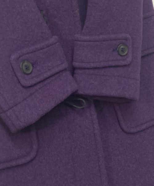 LONDON Tradition（ロンドントラディション）LONDON Tradition (ロンドントラディション) ロングダッフルコート パープル サイズ:34の古着・服飾アイテム
