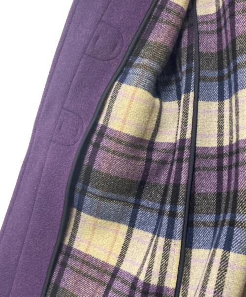 LONDON Tradition（ロンドントラディション）LONDON Tradition (ロンドントラディション) ロングダッフルコート パープル サイズ:34の古着・服飾アイテム