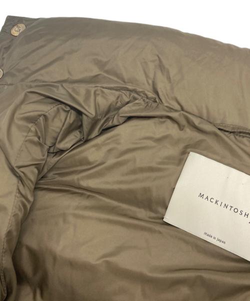 MACKINTOSH（マッキントッシュ）MACKINTOSH (マッキントッシュ) SKYE DOWN STAND COLLAR / LONG STAND COLLAR DOWN COAT スカイダウンスタンドカラー/ロングスタンドカラーダウンコート ブラウン サイズ:6の古着・服飾アイテム