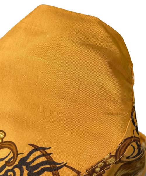 AVIREX（アヴィレックス）AVIREX (アヴィレックス) レーヨンオープンカラーシャツ オレンジ サイズ:Lの古着・服飾アイテム