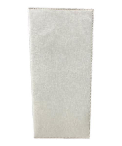 Valextra（ヴァレクストラ）Valextra (ヴァレクストラ) 6カードパスポートケース ホワイトの古着・服飾アイテム